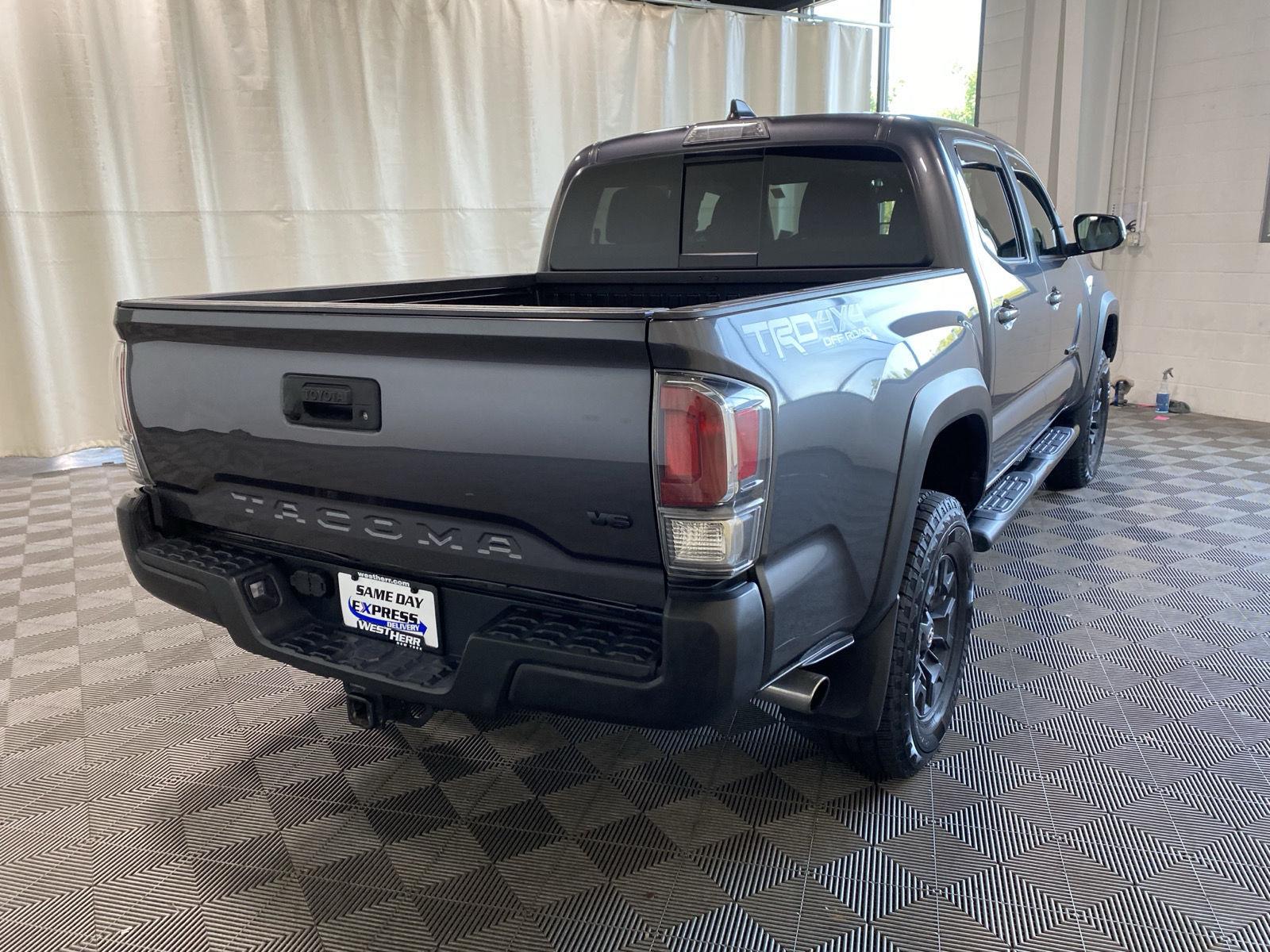 Used 2021 Magnetic Gray Metallic Toyota TRD Off Road image 15