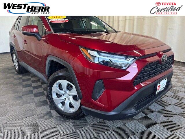 Red (Ruby Flare Pearl) 2024 Toyota RAV4 SUV / Crossover All-Wheel Drive Automatic