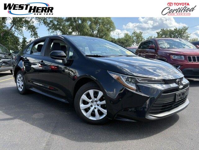 Midnight Black Metallic 2023 Toyota Corolla Sedan Front-Wheel Drive Continuously Variable Transmission