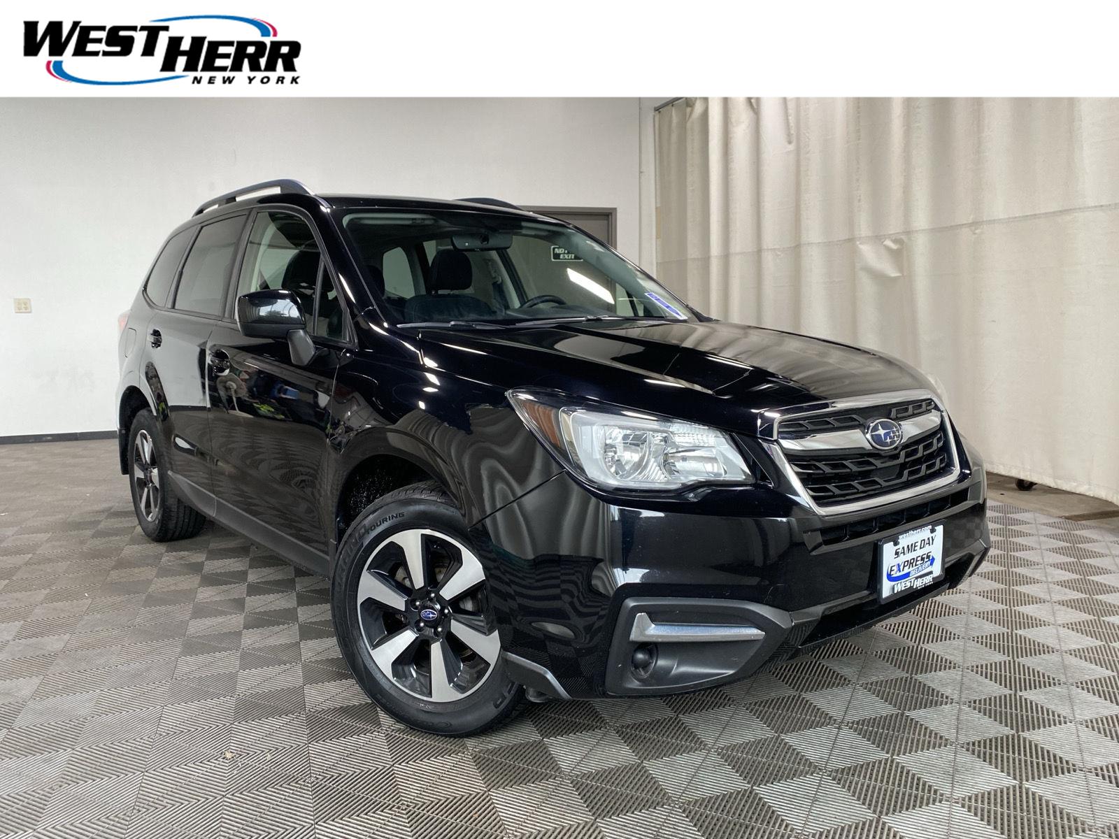 Crystal Black Silica 2018 Subaru Forester SUV / Crossover All-Wheel Drive Continuously Variable Transmission