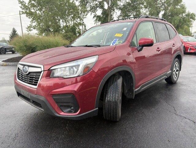 Used 2019 Crimson Red Pearl Subaru Premium image 6