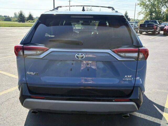 Certified Used 2024 Calvary Blue w/Midnight Black Metallic Roof Toyota Hybrid XSE image 13