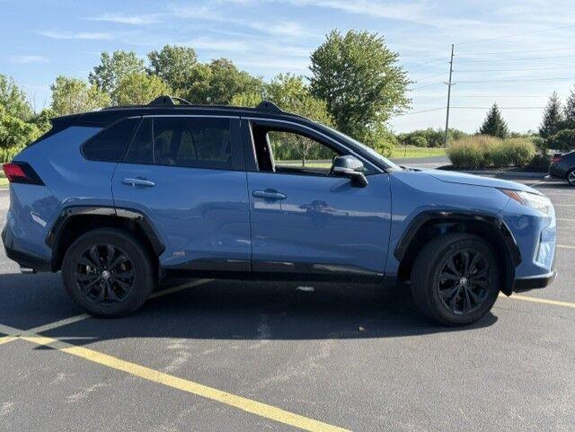 Certified Used 2024 Calvary Blue w/Midnight Black Metallic Roof Toyota Hybrid XSE image 17