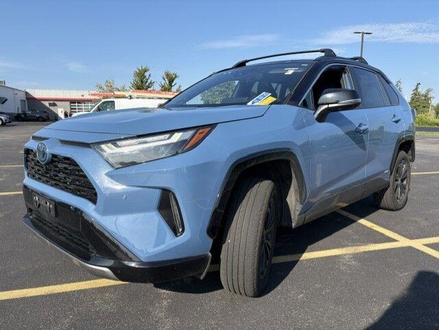 Certified Used 2024 Calvary Blue w/Midnight Black Metallic Roof Toyota Hybrid XSE image 7