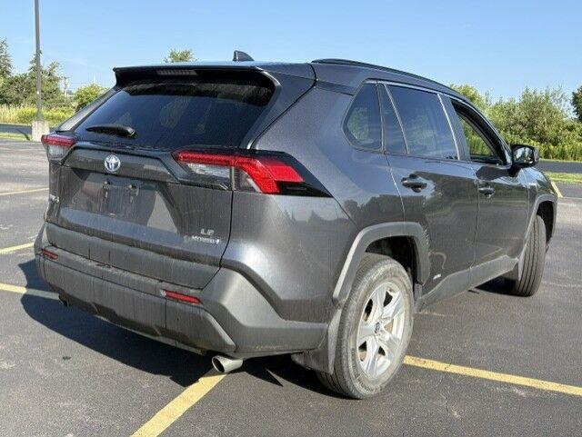 Certified Used 2021 Magnetic Gray Metallic Toyota Hybrid LE image 14