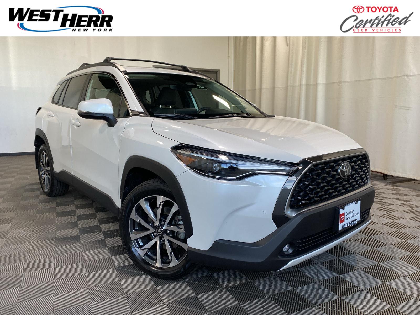 White (Wind Chill Pearl) 2023 Toyota Corolla Cross SUV / Crossover All-Wheel Drive 