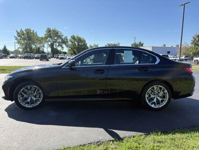 Used 2025 Black Sapphire Metallic BMW 330i xDrive image 8