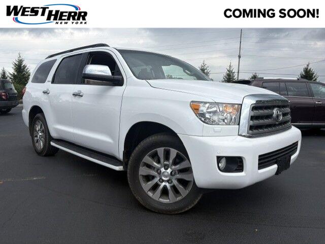 Super White 2015 Toyota Sequoia SUV / Crossover Four-Wheel Drive Automatic