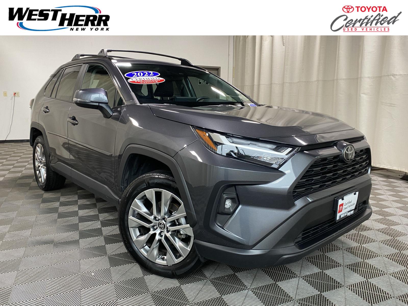 Magnetic Gray Metallic 2022 Toyota RAV4 SUV / Crossover All-Wheel Drive 8-Speed Automatic