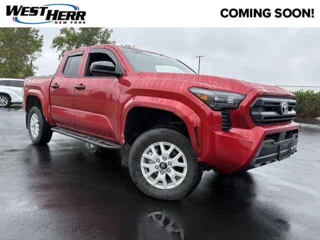 Supersonic Red 2025 Toyota Tacoma Pickup Truck Four-Wheel Drive Manual