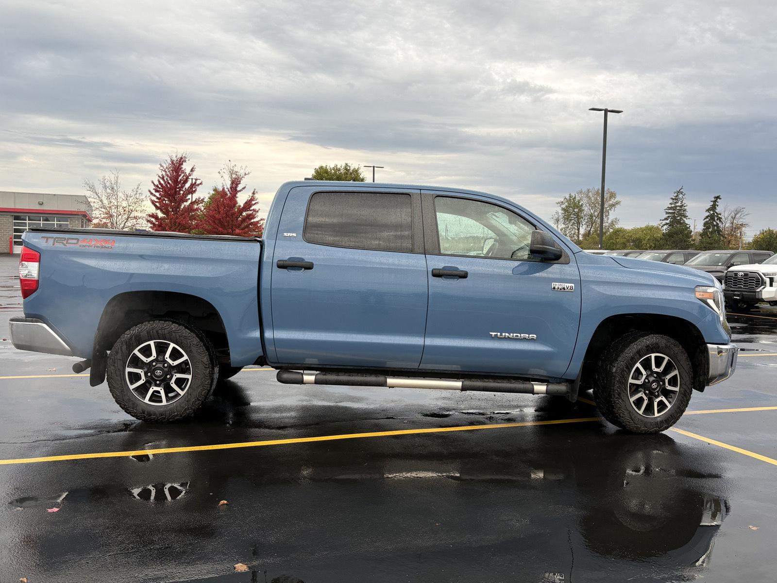 Certified Used 2021 Cavalry Blue Toyota SR5 image 16