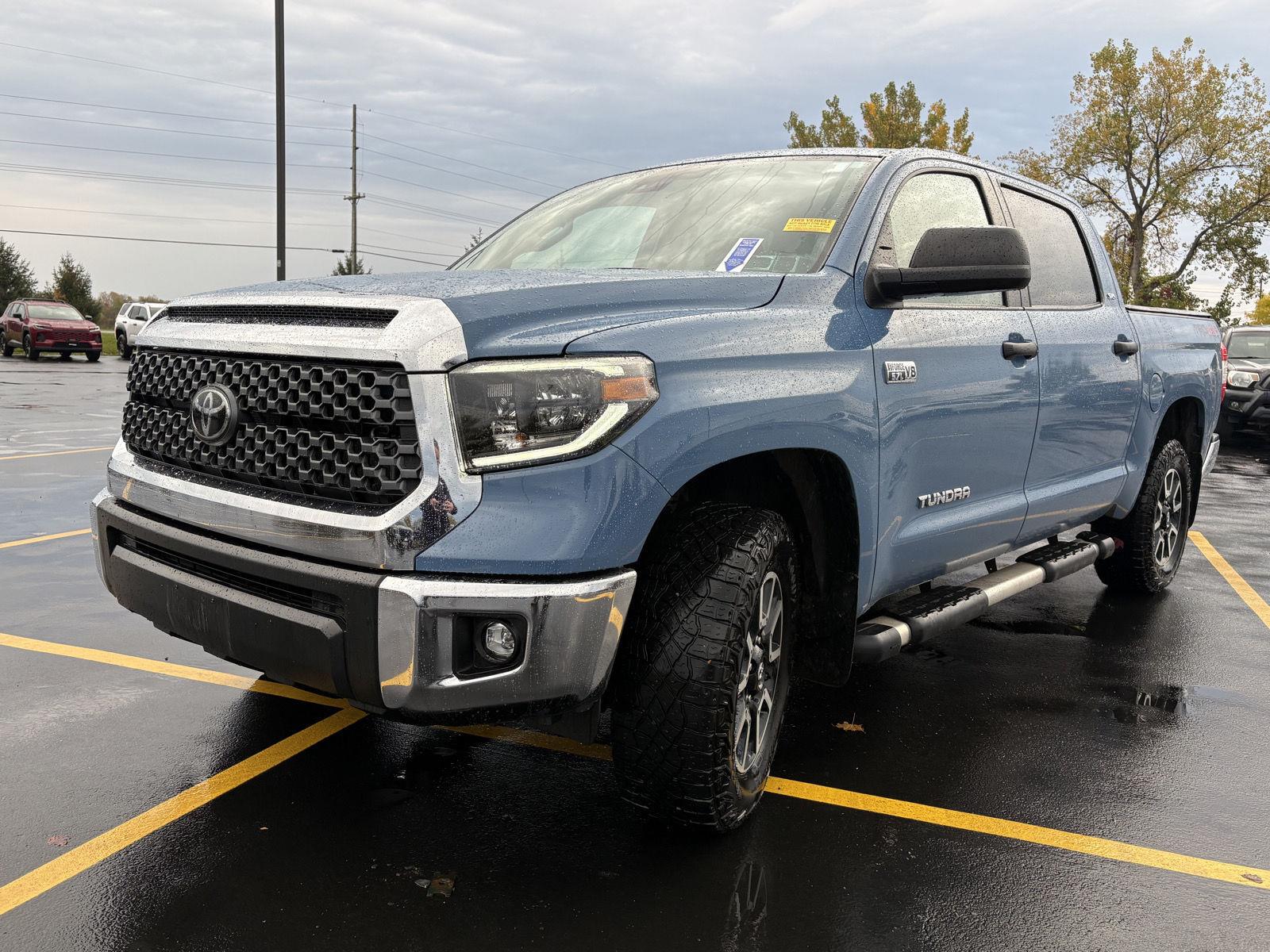 Certified Used 2021 Cavalry Blue Toyota SR5 image 6