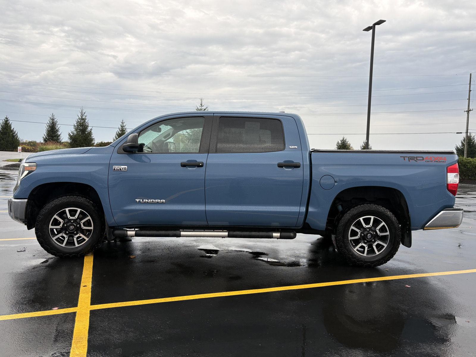 Certified Used 2021 Cavalry Blue Toyota SR5 image 8