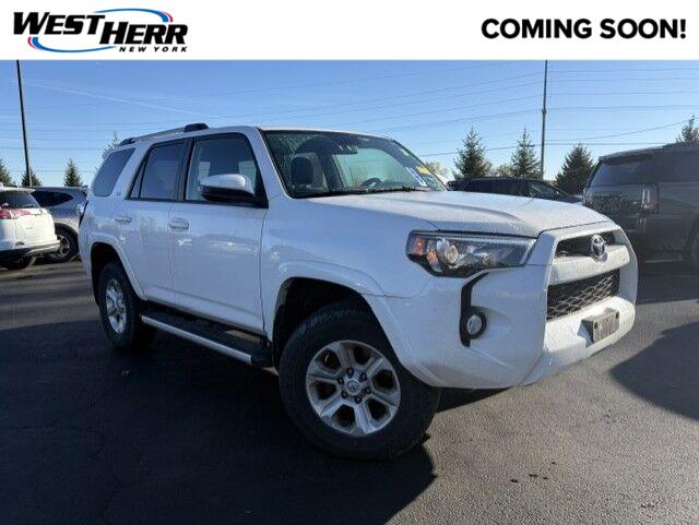Super White 2019 Toyota 4Runner SUV / Crossover Four-Wheel Drive Automatic