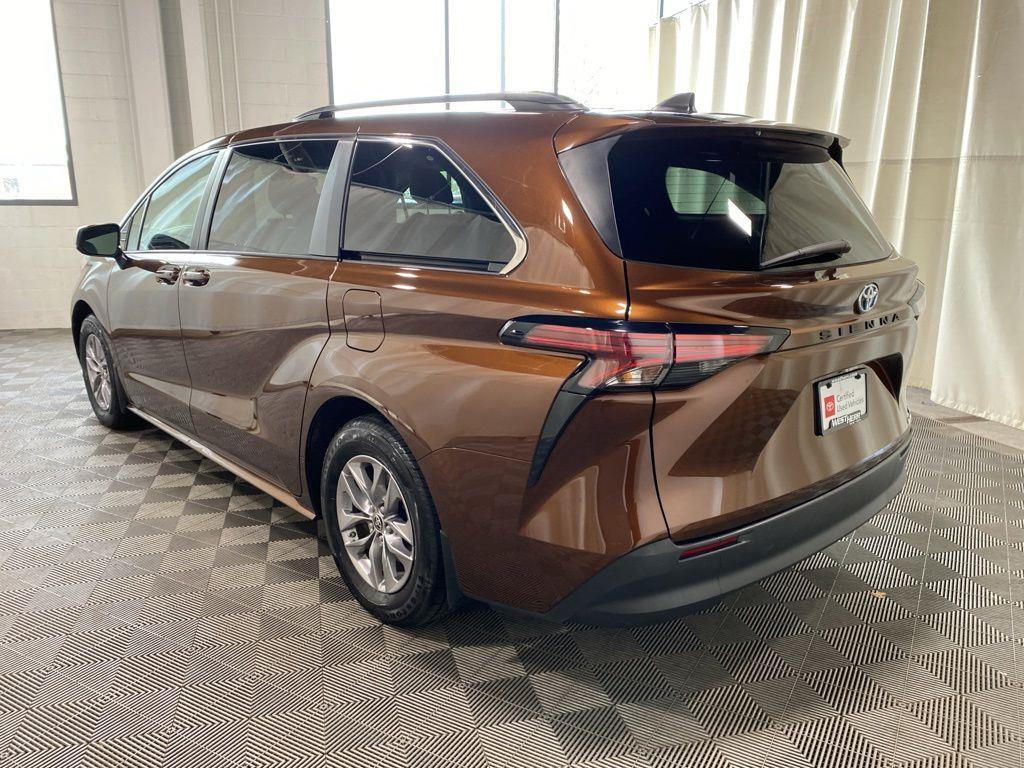 Certified Used 2022 Sunset Bronze Toyota LE image 4