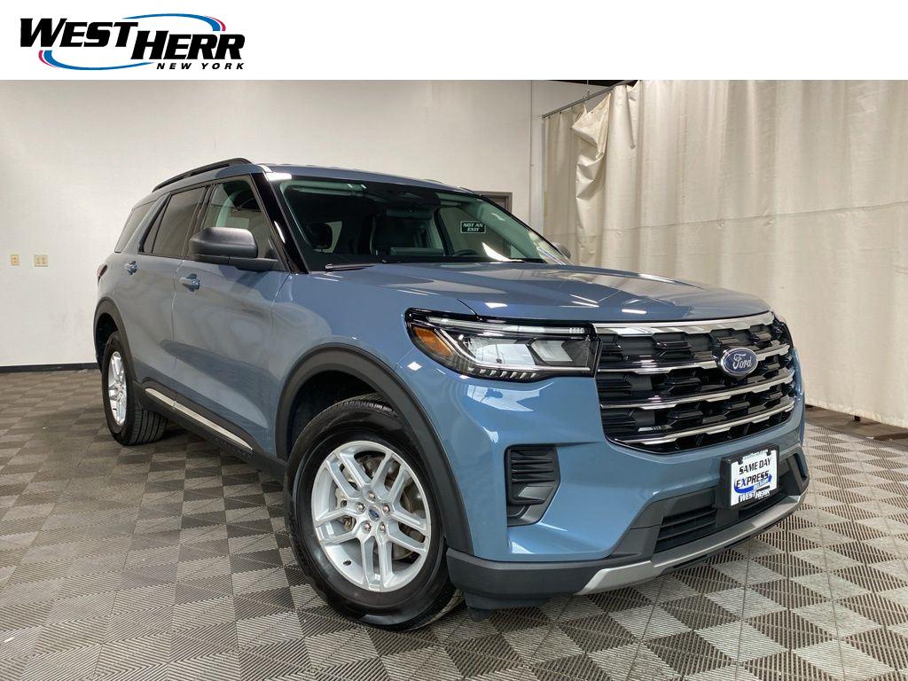 Vapor Blue 2025 Ford Explorer SUV / Crossover All-Wheel Drive Automatic