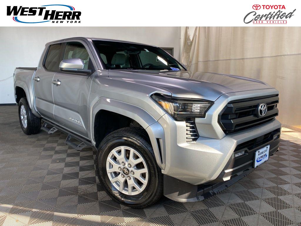 Celestial Silver Metallic 2025 Toyota Tacoma Pickup Truck Four-Wheel Drive 8-Speed Automatic