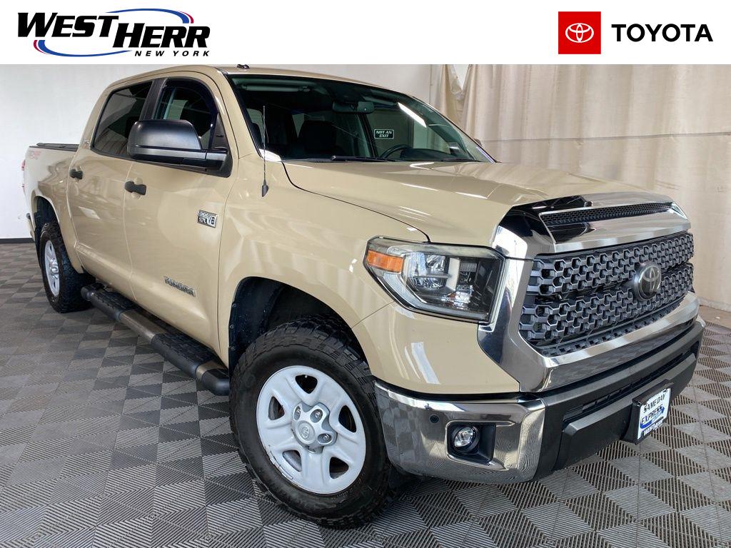 Quicksand 2018 Toyota Tundra SR5 CrewMax 5.7L 4WD Pickup Truck Four-Wheel Drive 6-Speed Automatic