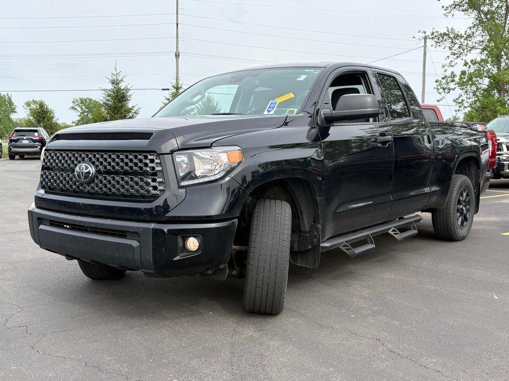 Used 2021 Midnight Black Metallic Toyota SR5 image 3