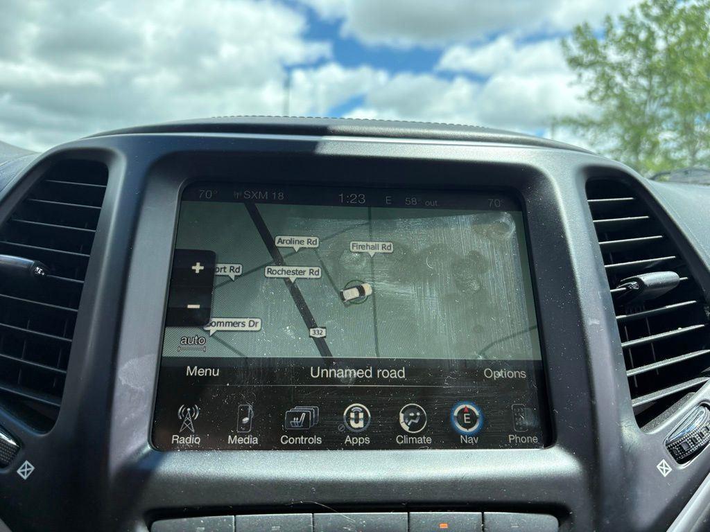 Used 2017 Deep Cherry Red Crystal Pearlc Jeep Overland image 6
