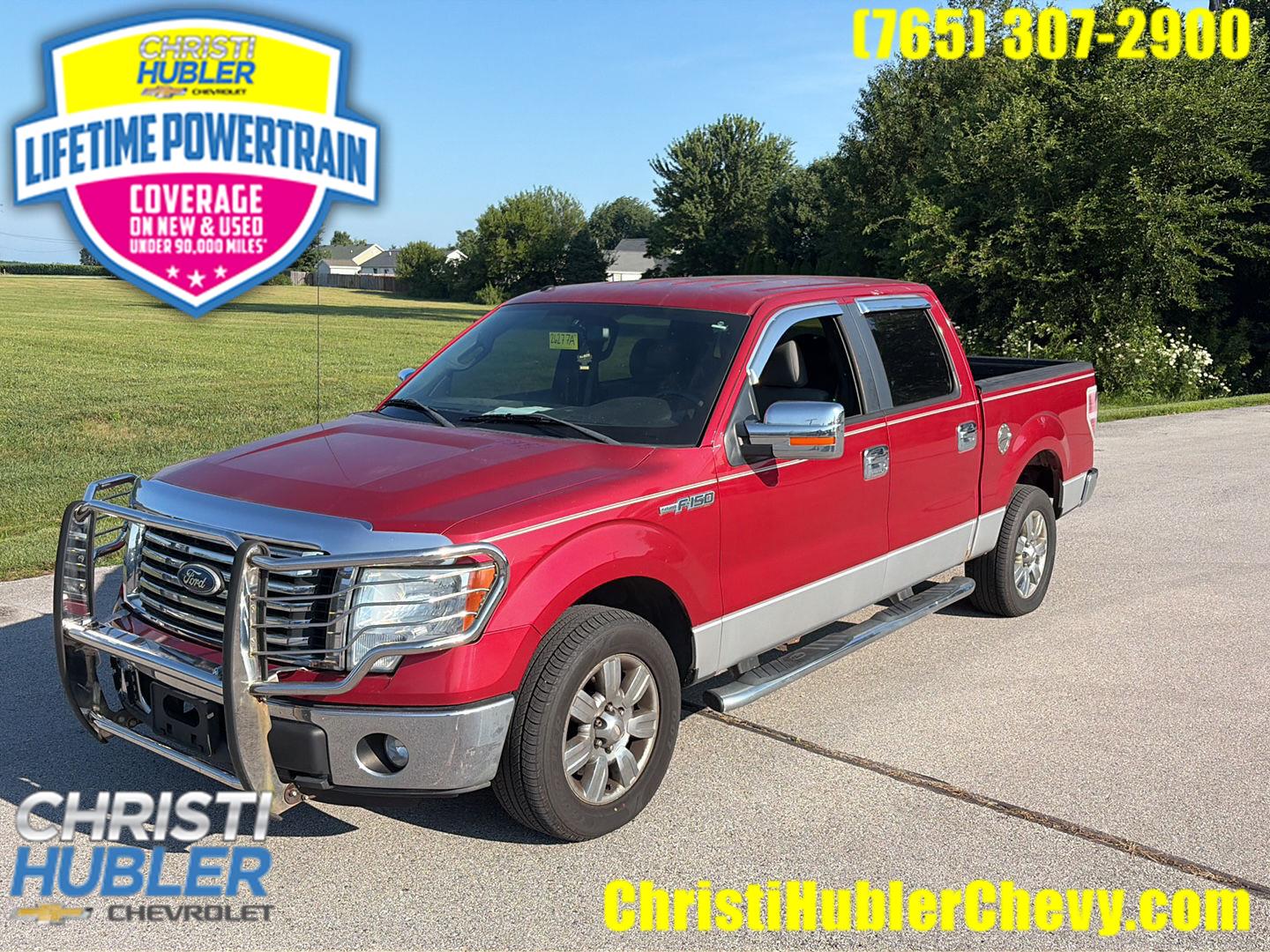 Red Candy Metallic Tinted Clearcoat 2011 Ford F-150 Pickup Truck 4X2 6-Speed Automatic