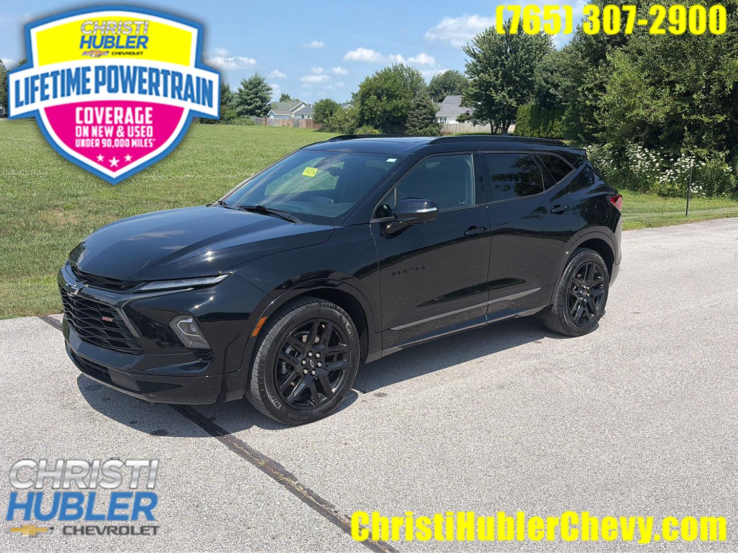 Black 2024 Chevrolet Blazer SUV / Crossover All-Wheel Drive 9-Speed Automatic