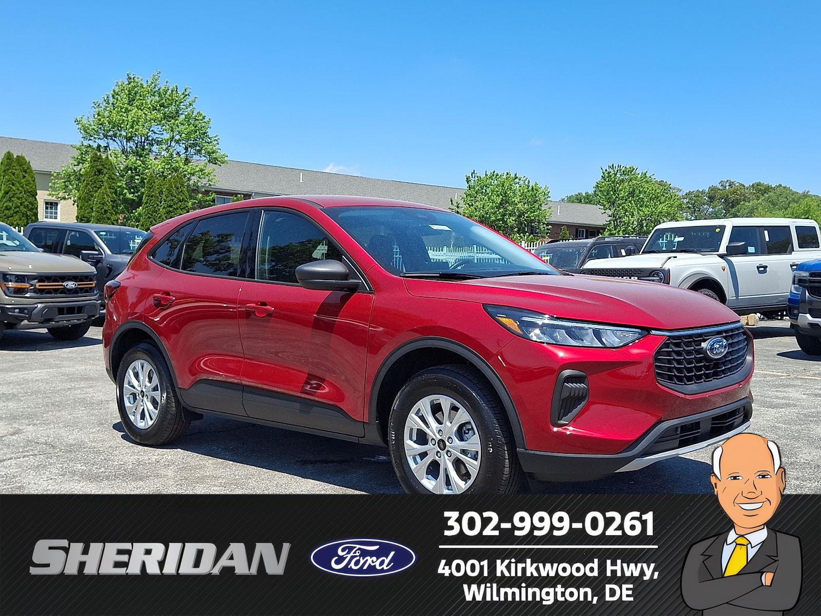 Rapid Red Metallic Tinted Clearcoat 2026 Ford Escape SUV / Crossover All-Wheel Drive 8-Speed Automatic