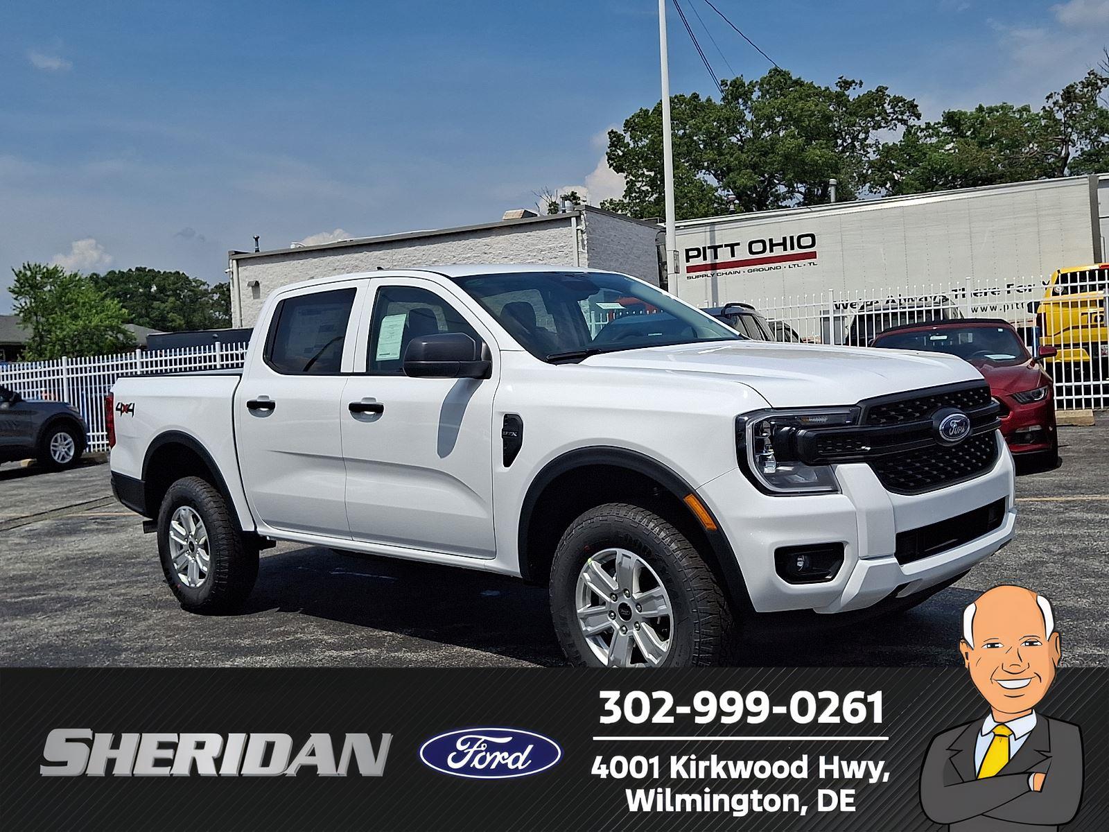 Oxford White 2026 Ford Ranger Pickup Truck Four-Wheel Drive Automatic