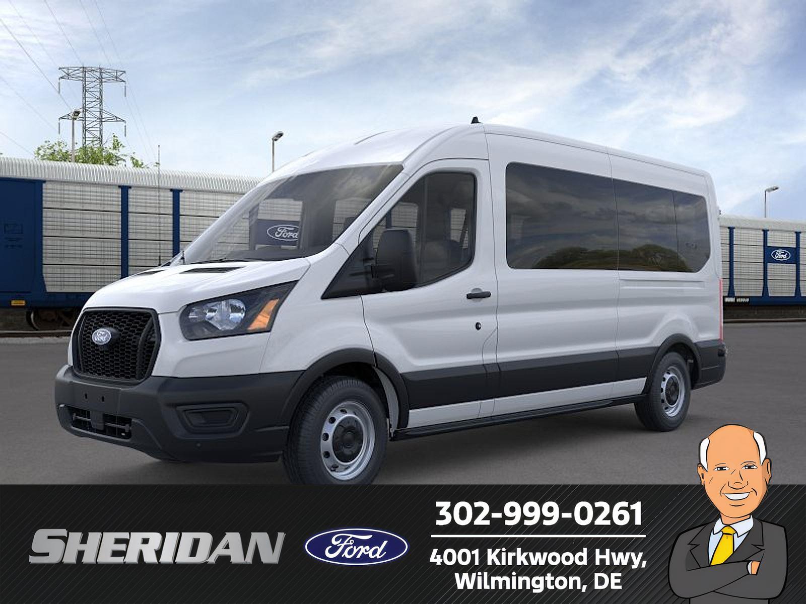 OXFORD WHITE 2026 Ford Transit Passenger Van  Automatic