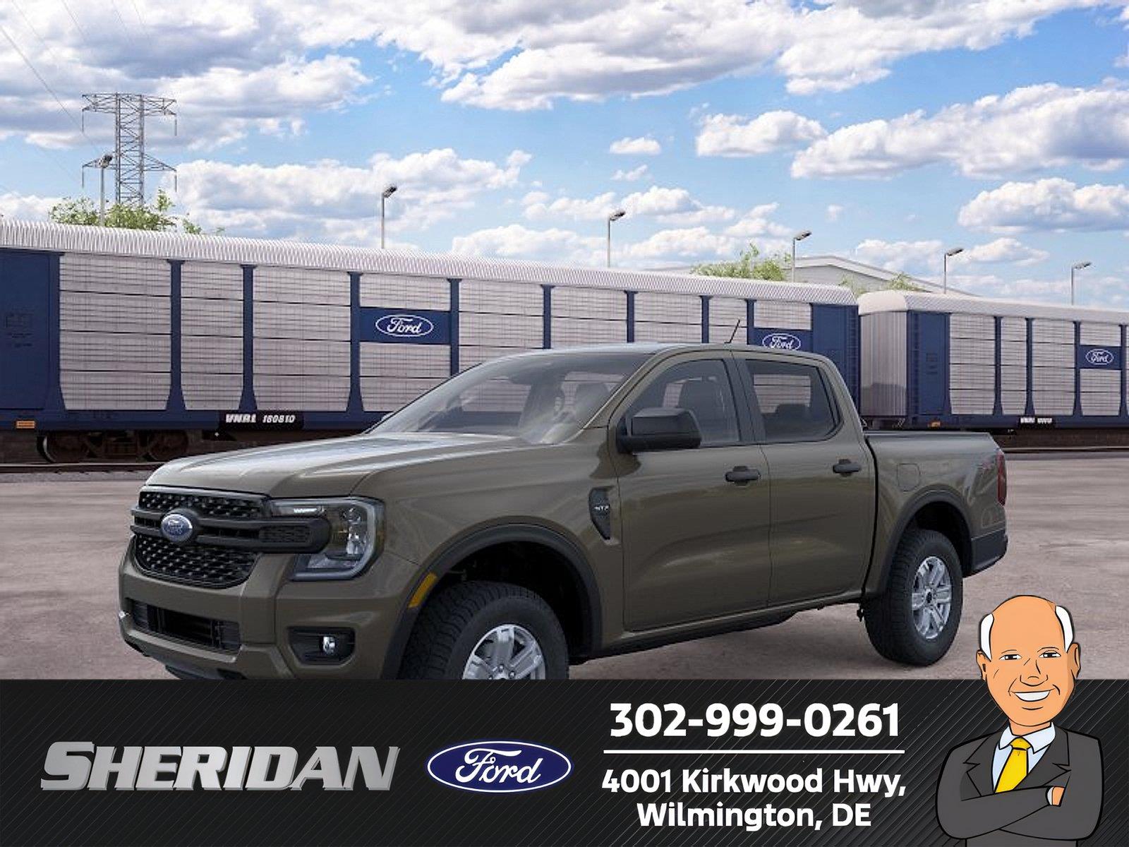 Marsh Gray 2026 Ford Ranger Pickup Truck Four-Wheel Drive Automatic