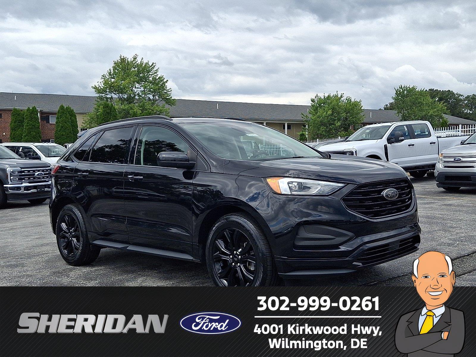 Agate Black 2022 Ford Edge SUV / Crossover All-Wheel Drive 8-Speed Automatic