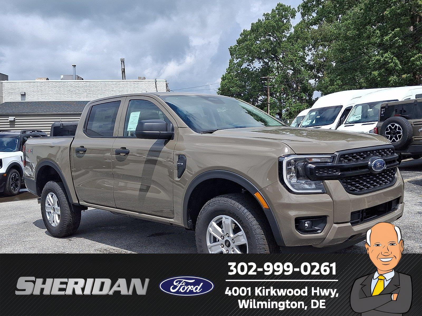Marsh Gray 2026 Ford Ranger Pickup Truck Four-Wheel Drive Automatic