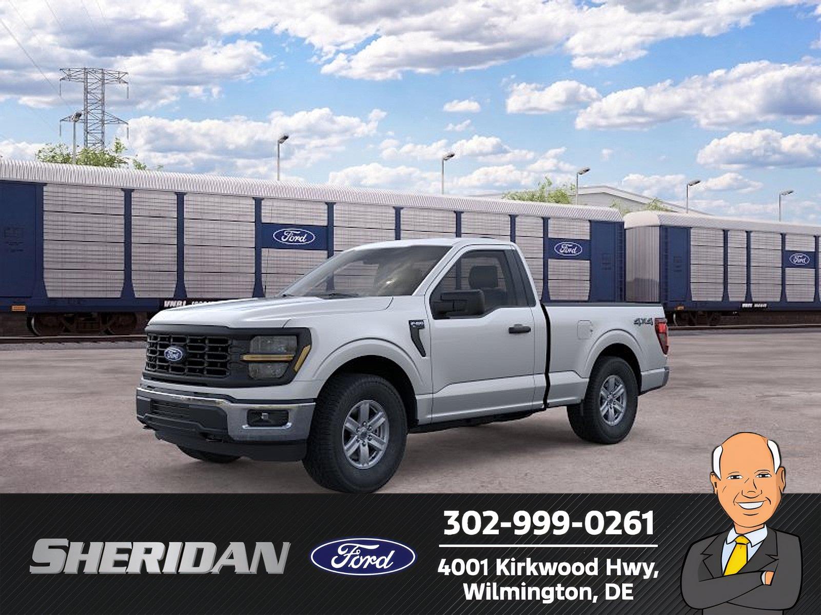 Iconic Silver Metallic 2026 Ford F-150 Pickup Truck Four-Wheel Drive Automatic
