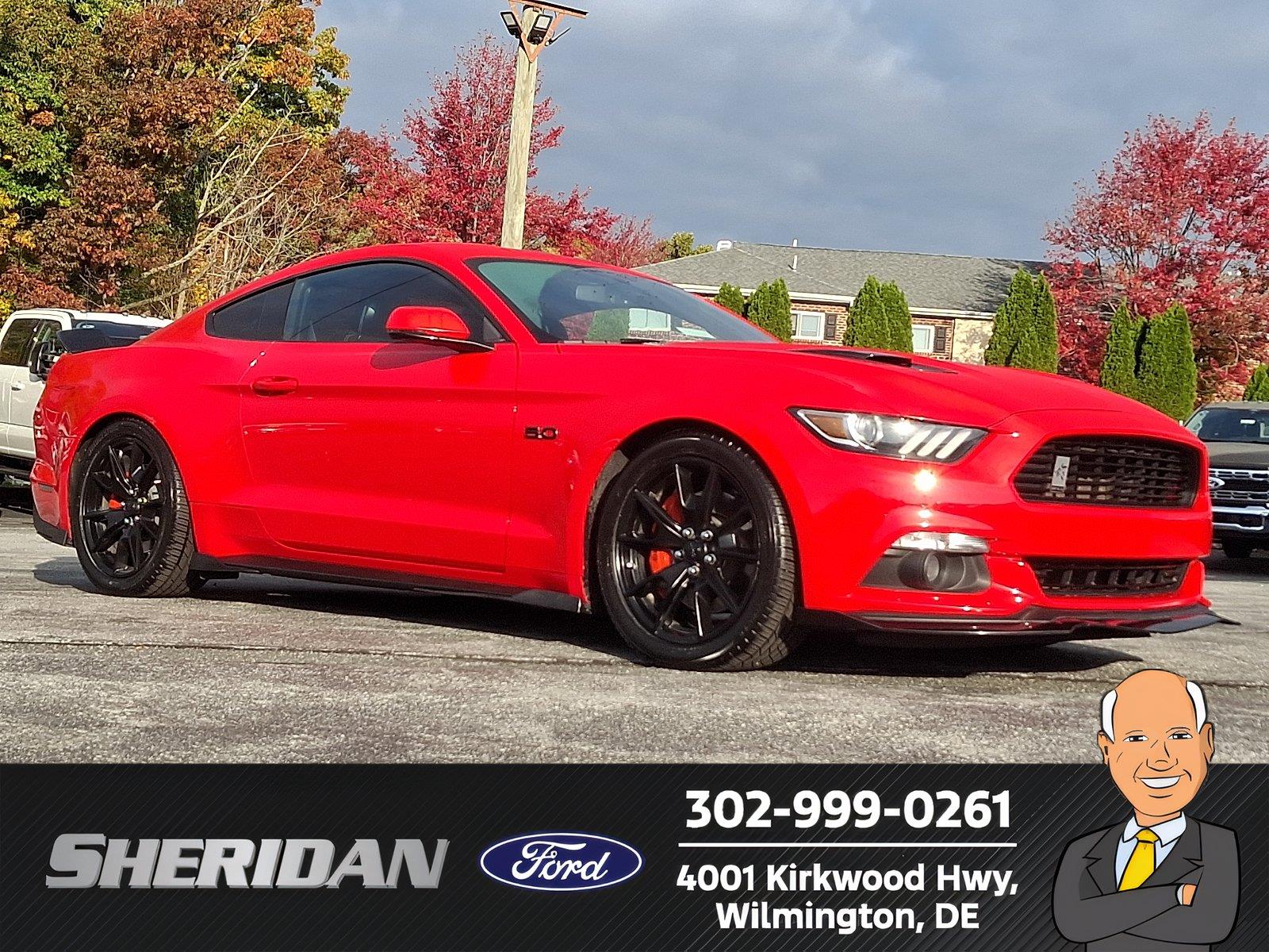 Race Red 2015 Ford Mustang Coupe Rear-Wheel Drive 6-Speed Automatic
