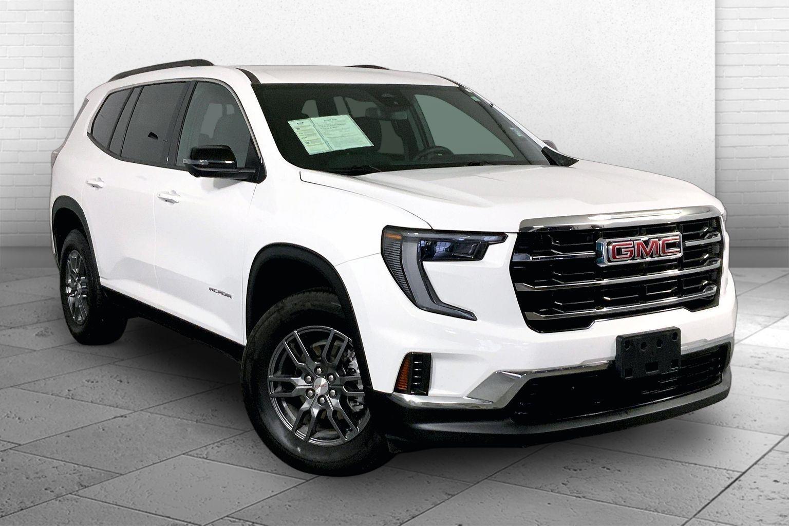 Summit White 2025 GMC Acadia SUV / Crossover Four-Wheel Drive 8-Speed Automatic