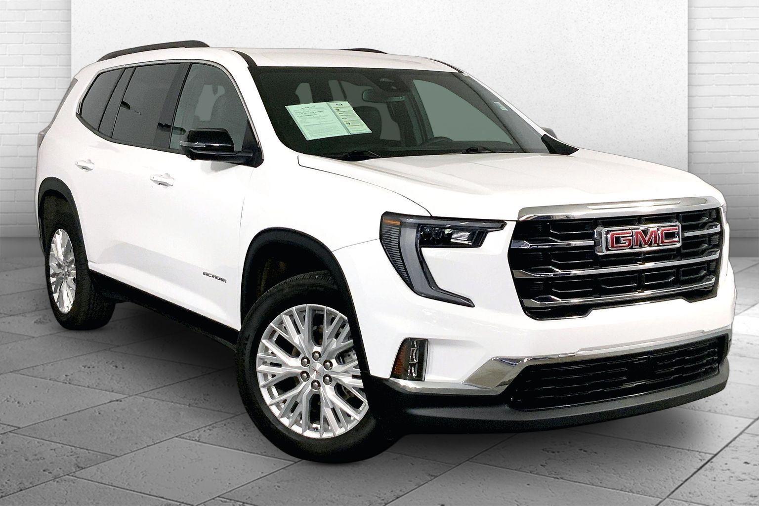 Summit White 2024 GMC Acadia SUV / Crossover Front-Wheel Drive 8-Speed Automatic