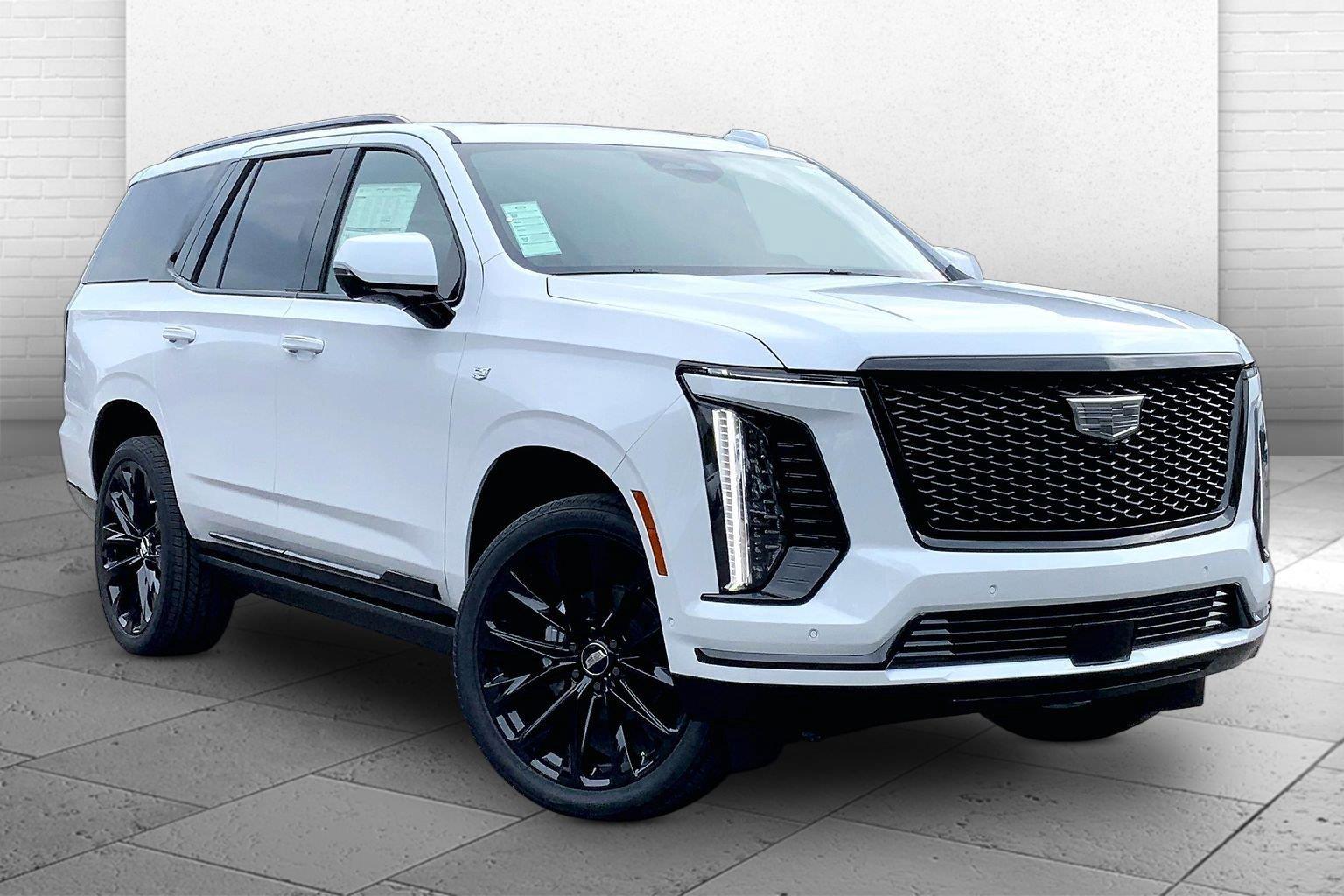 Vibrant White Tricoat 2026 Cadillac Escalade SUV / Crossover Four-Wheel Drive Automatic