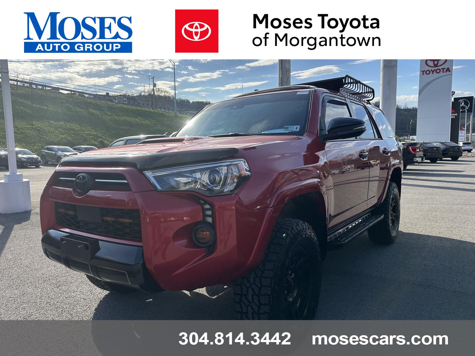 Barcelona Red Metallic 2021 Toyota 4Runner Venture Edition 4WD SUV / Crossover Four-Wheel Drive Automatic