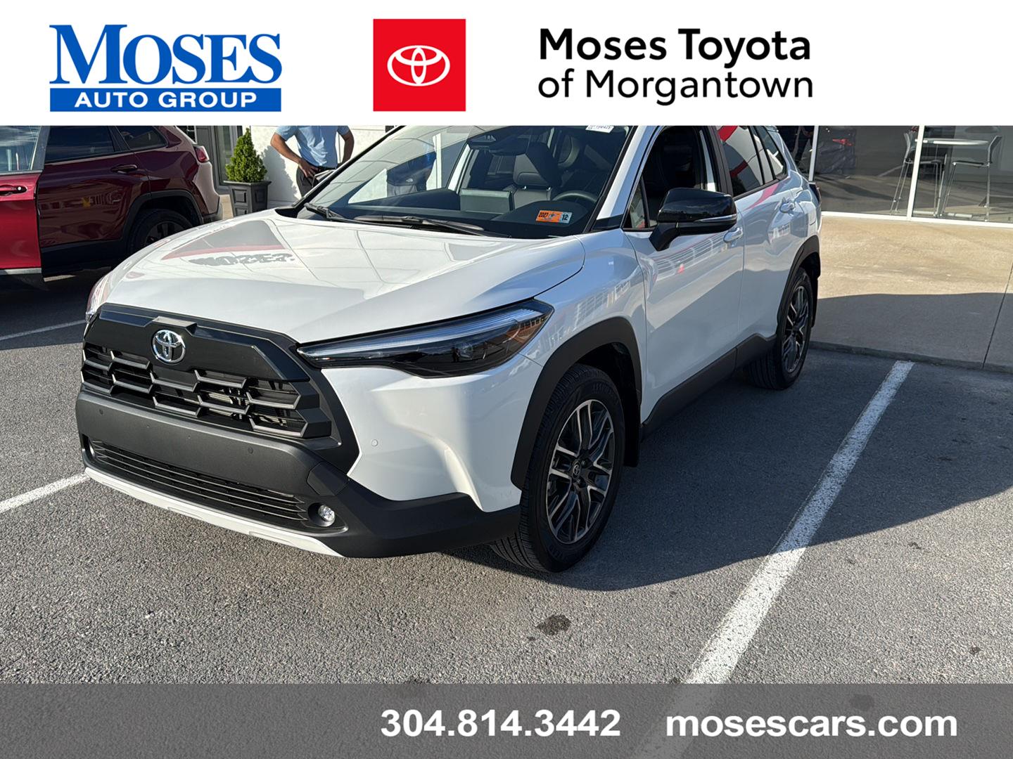 White (Wind Chill Pearl) 2026 Toyota Corolla Cross XLE AWD SUV / Crossover All-Wheel Drive Continuously Variable Transmission