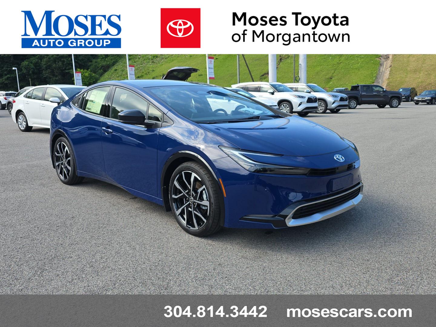 Reservoir Blue 2026 Toyota Prius Plug-In Hybrid Hatchback Front-Wheel Drive Continuously Variable Transmission