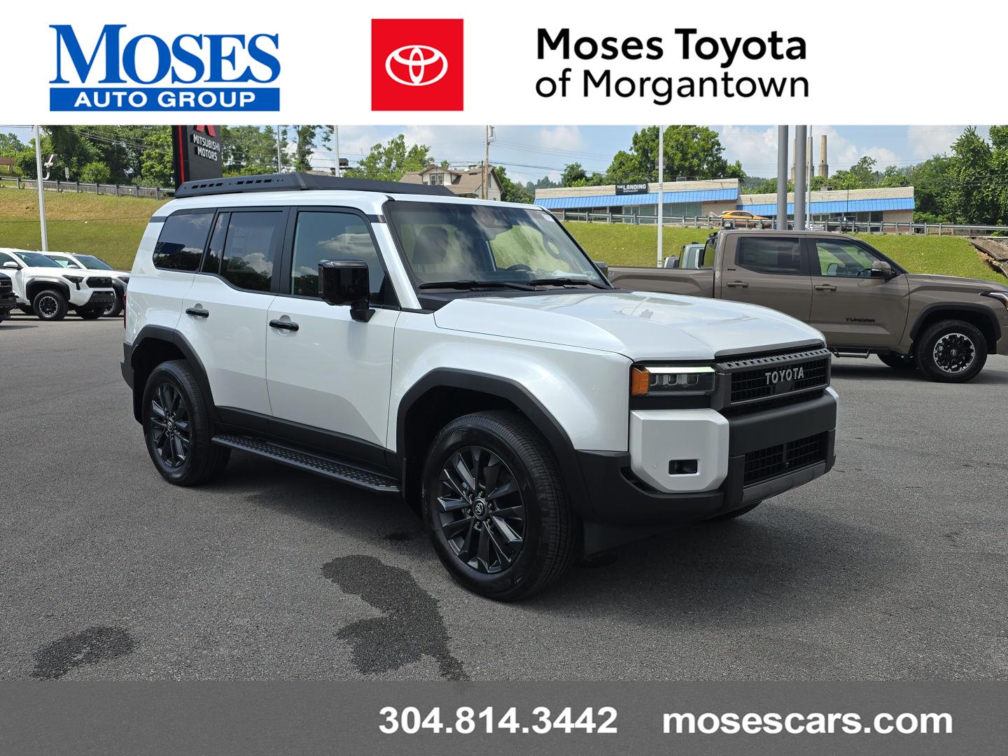 White (Wind Chill Pearl) 2027 Toyota Land Cruiser SUV / Crossover Four-Wheel Drive Automatic