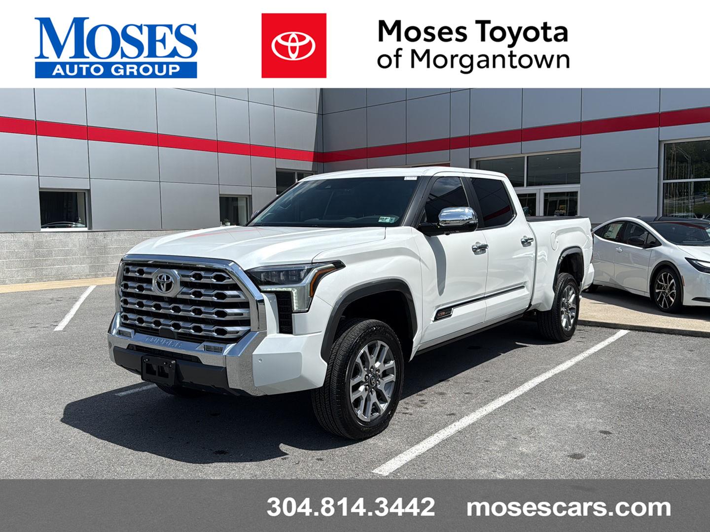 White (Wind Chill Pearl) 2026 Toyota Tundra Pickup Truck Four-Wheel Drive Automatic