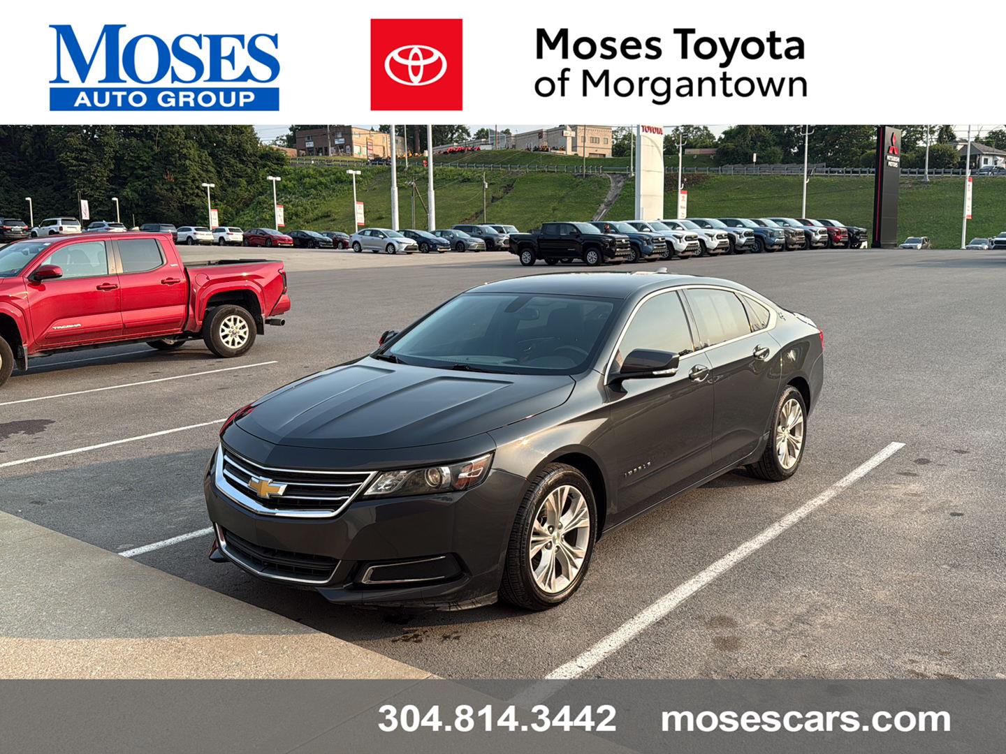 Ashen Gray Metallic 2015 Chevrolet Impala Sedan Front-Wheel Drive 6-Speed Automatic