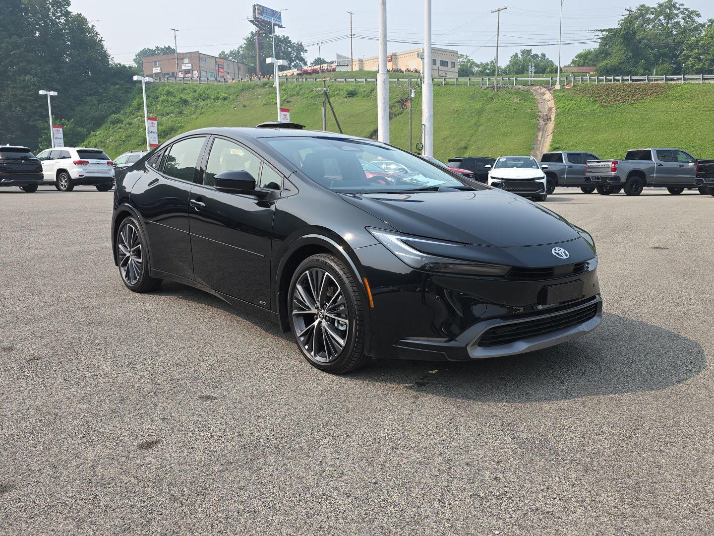 Midnight Black Metallic 2026 Toyota Prius Hatchback All-Wheel Drive Continuously Variable Transmission