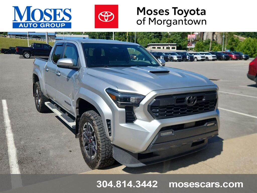 Celestial Silver Metallic 2024 Toyota Tacoma Pickup Truck Four-Wheel Drive Automatic