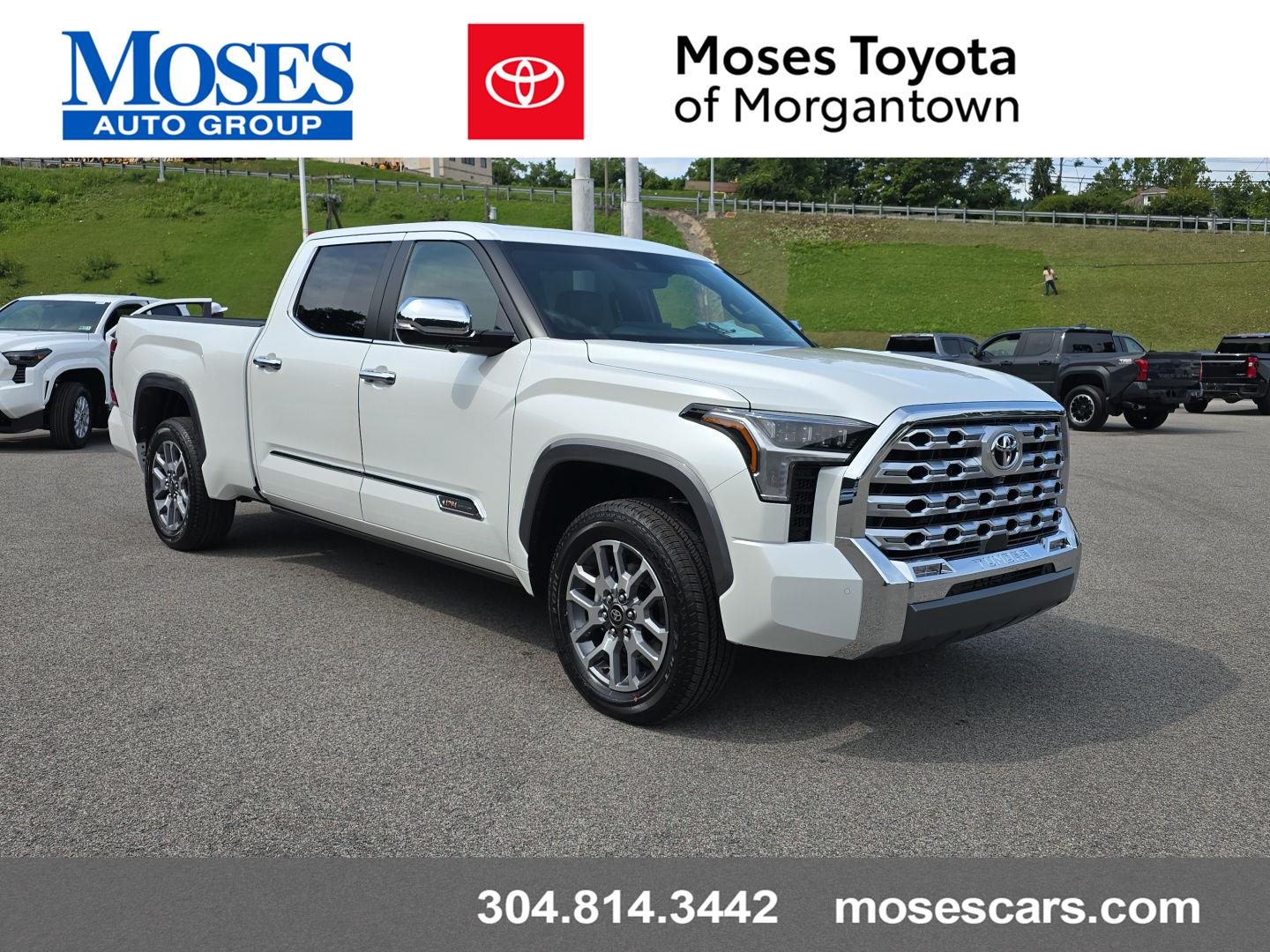 White (Wind Chill Pearl) 2026 Toyota Tundra Pickup Truck Four-Wheel Drive Automatic