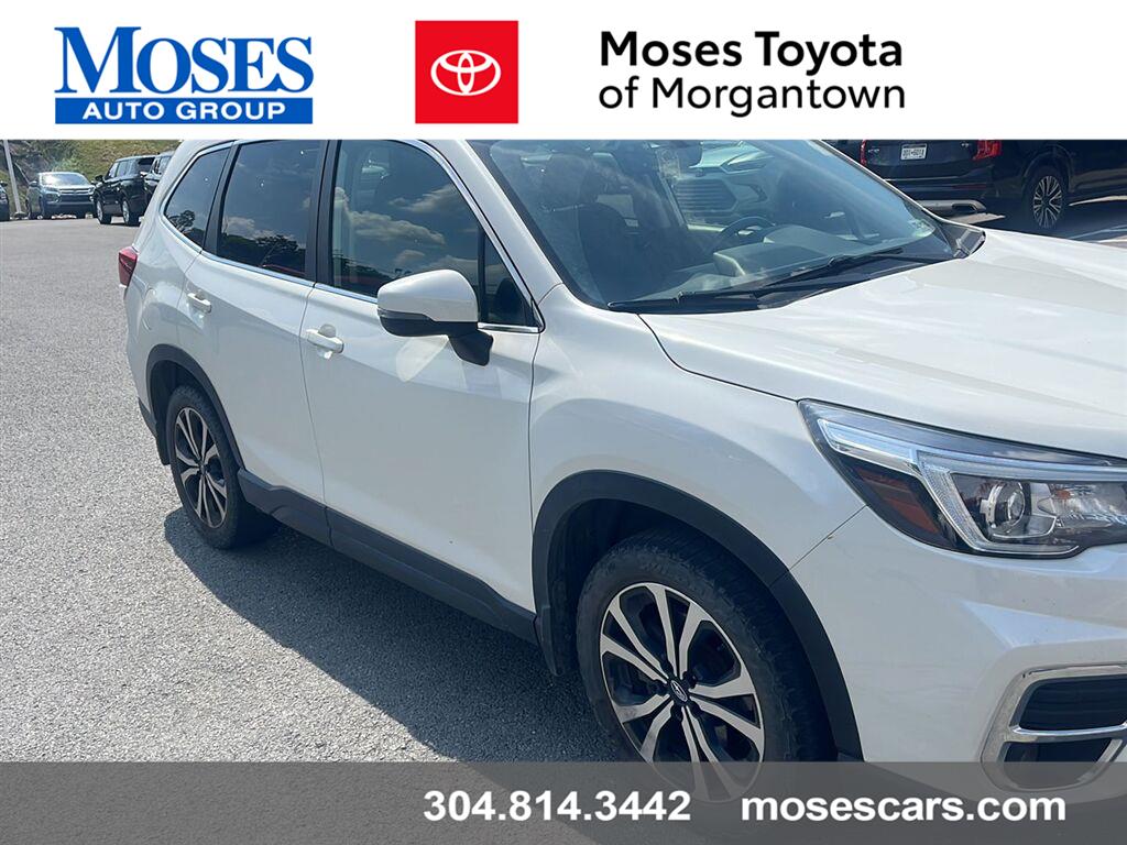 Crystal White Pearl 2019 Subaru Forester SUV / Crossover All-Wheel Drive Continuously Variable Transmission