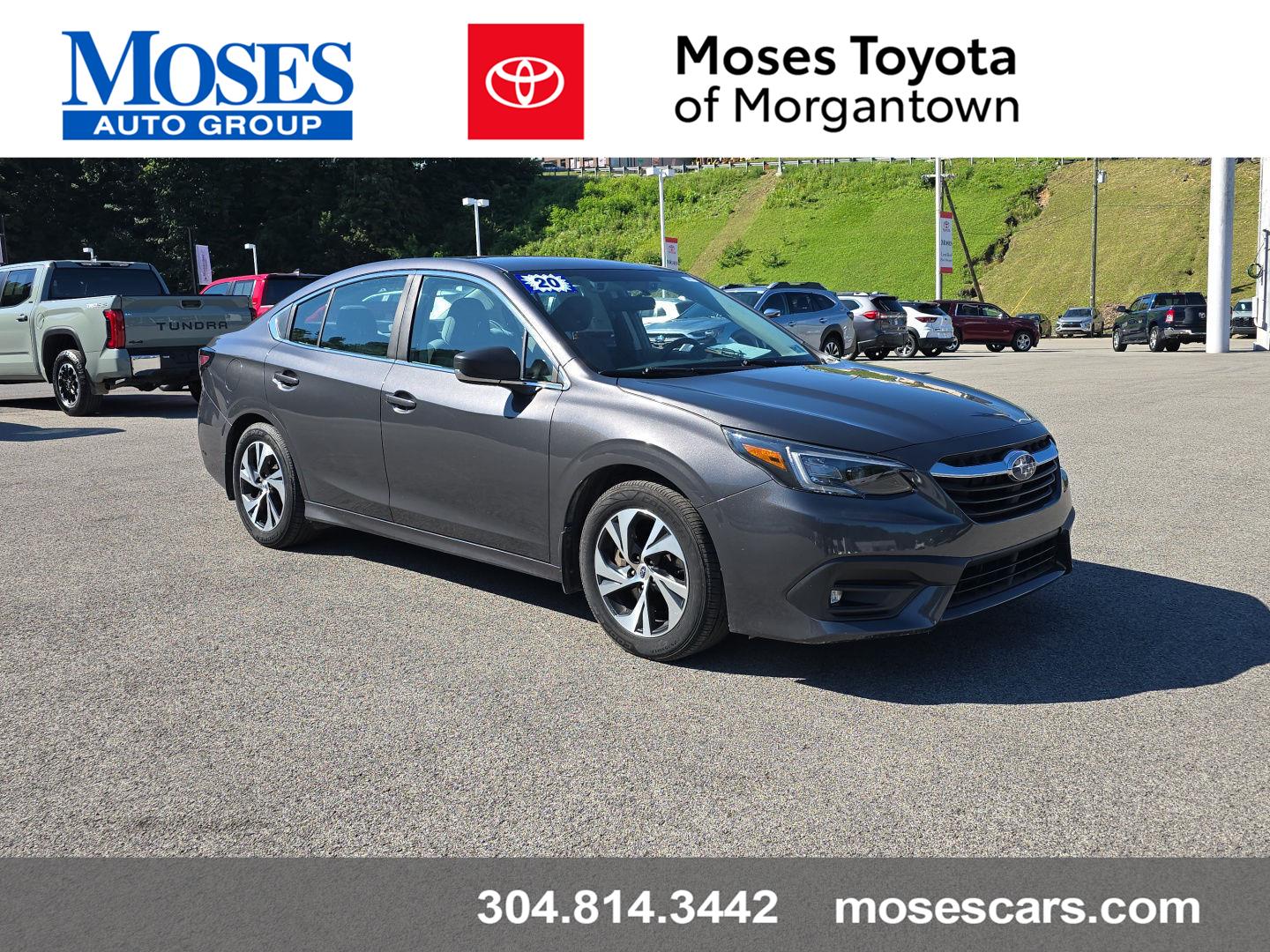 Magnetite Gray Metallic 2020 Subaru Legacy Sedan All-Wheel Drive Continuously Variable Transmission