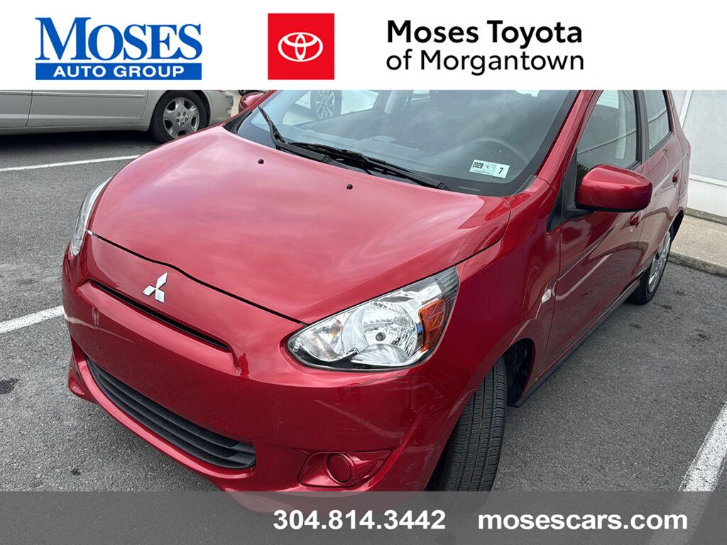 Infrared 2015 Mitsubishi Mirage Hatchback Front-Wheel Drive Continuously Variable Transmission