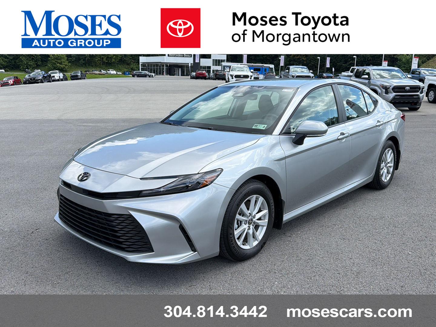Celestial Silver Metallic 2026 Toyota Camry Sedan Front-Wheel Drive Continuously Variable Transmission